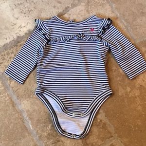 Calvin Klein Brand Long-Sleeved One-Piece